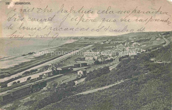 Seabrook Folkestone Shepway UK Panorama