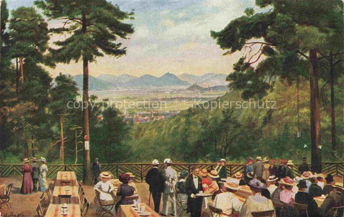 BONN Rhein Casselsruhe Terrasse