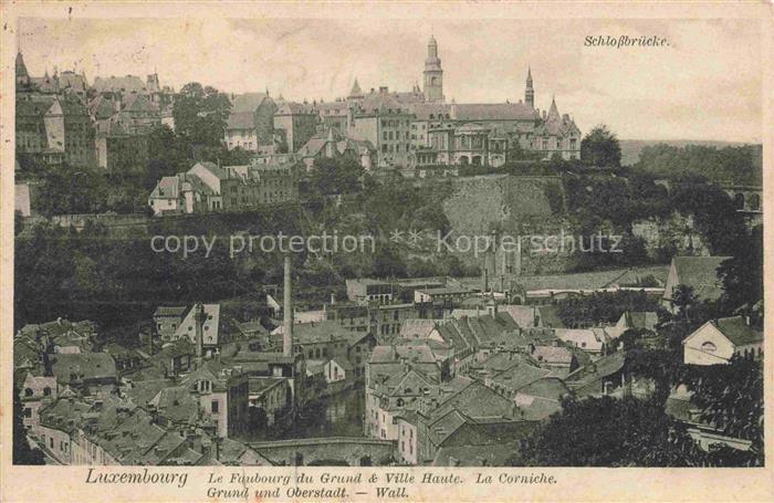 LUXEMBOURG  Luxemburg Le Faubourg du Grand et Ville Haute La Corniche