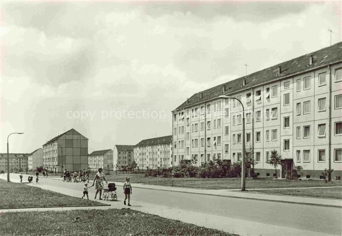 Aschersleben Sachsen-Anhalt Kosmonautenviertel Juri Gagarin Strasse