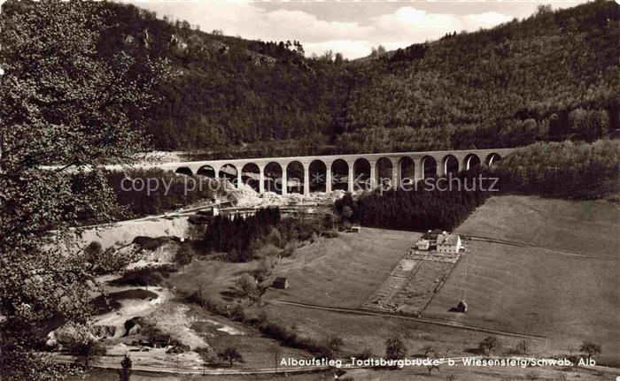 Autobahn Autostrada Autoroute Highway Albaustieg Todesburgbruecke Wiesensteig