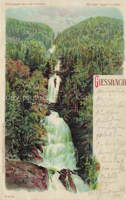 METEOR Hold to Light Nr. 8416 Giessbach