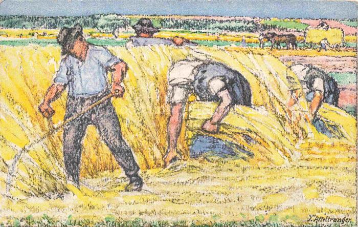 Affeltranger Jean Kuenstlerkarte Bundesfeier Koerperlichen Wirtschaftlichen erzi