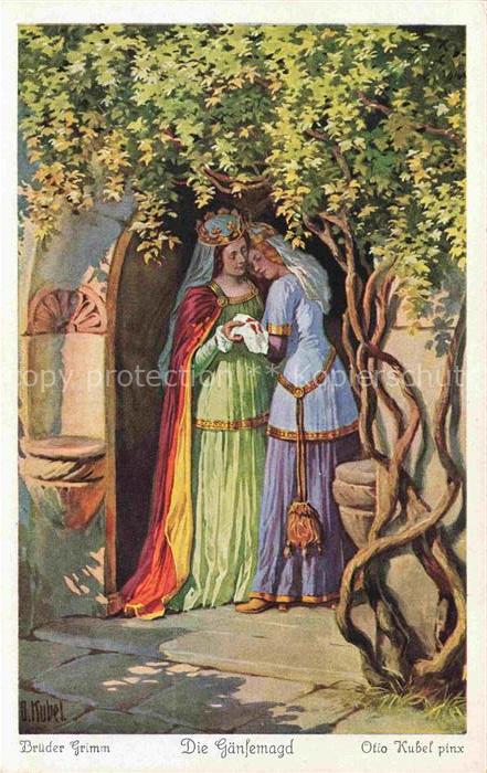 Kubel O. Maerchen Brueder Grimm Die Gaensemagd