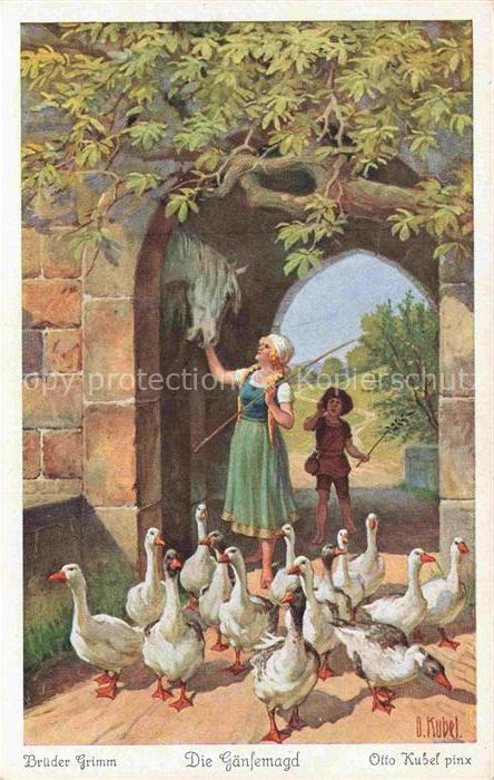 Kubel O. Maerchen Brueder Grimm Die Gaensemagd