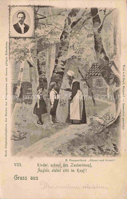 Maerchen Sagen Fairy Tale Conte-- Haensel und Gretel
