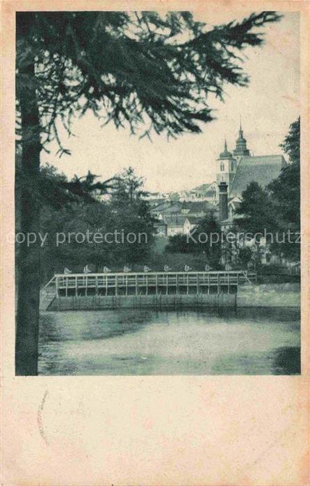 JIHLAVA Iglau CZ Pohled s plovárny