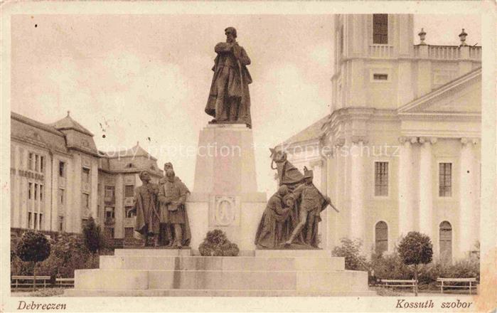 Debreczen DEBRECEN Debrezin HU Kossuth szobor Denkmal