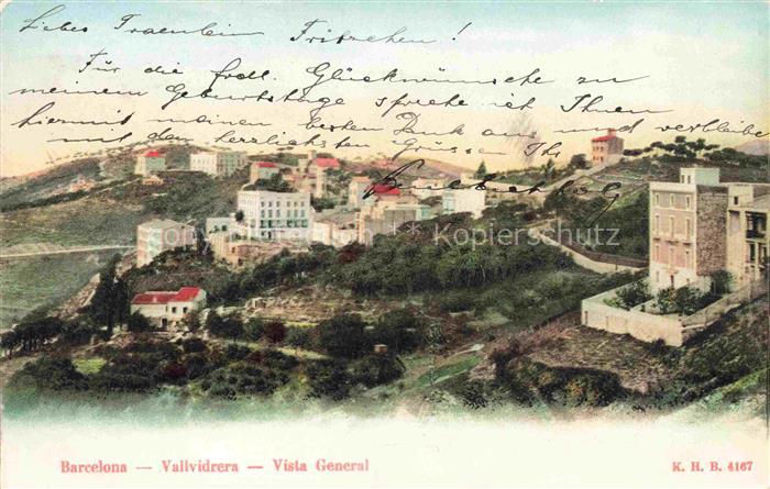 BARCELONA Cataluna ES Vallvidrera vista general
