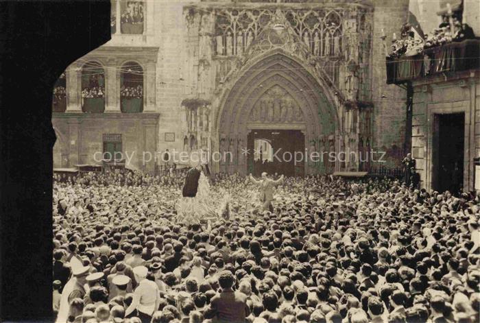 VALENCIA  Valenciana ES Traslado de la Patrona Notre Senora de los Desamparados