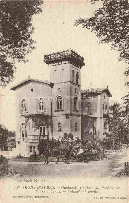 Gheluvelt Geluveld Gheluveld Ypres Belgie Château du Polderhoek