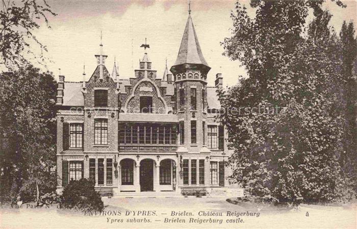 Brielen Ypres Ypern Ieper Belgie Château Reigerburg