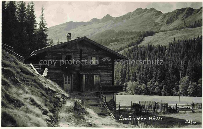 Schwaz Tirol AT Gmuender Huette Alpen