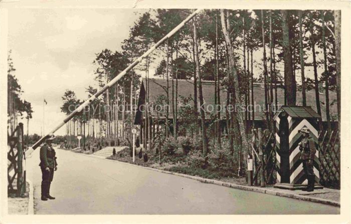 Tiborlager Ciborz Skape Swiebodzin Lebus PL Eingang