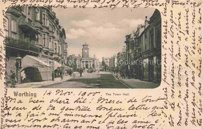 Worthing  West Sussex UK The Town Hall