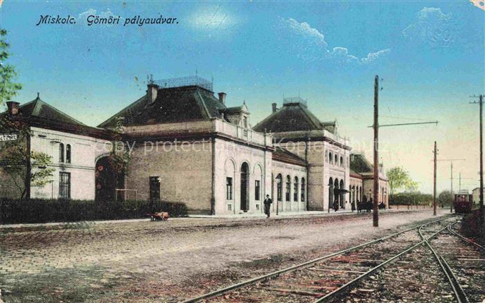 Miskolcz HU Goemoeri pályaudvar Bahnhof