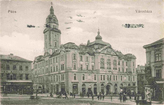 PECS Fuenfkirchen HU Városháza Rathaus