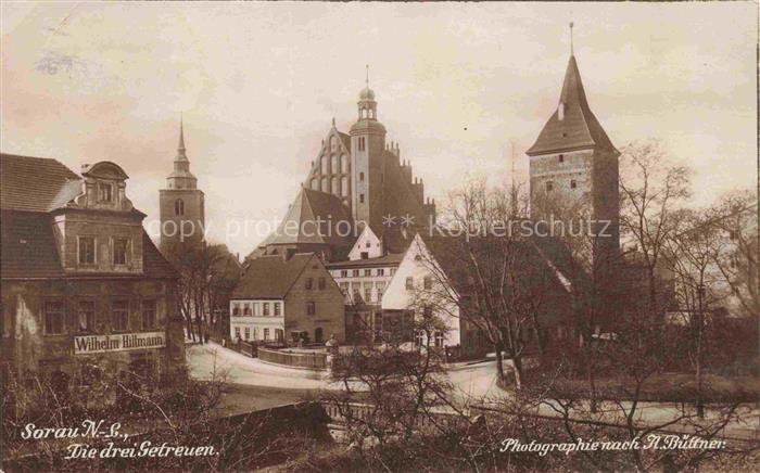 Sorau Zary PL Die drei Getreuen