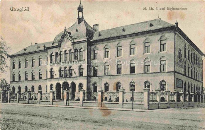 Czegled Czegledroel HU M. kir. állami foegimnazium Gymnasium