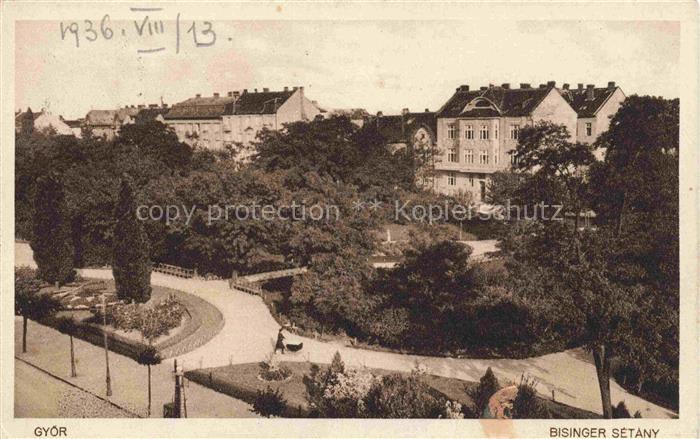 GYoeR Raab HU Bisinger Sétány Promenade