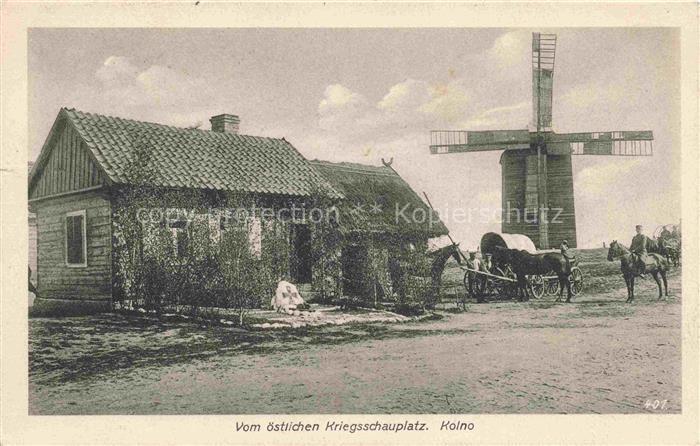 Kolno Kolnas Gross-Koellen OLSZTYN Allenstein PL oestlicher Kriegsschauplatz