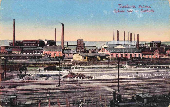 Trzebinia Galizien Chrzanow PL Cykowa huta Zinkhuette