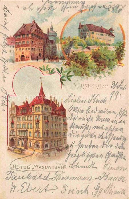 NueRNBERG  CITY Partie im Zentrum Schloss Hotel Maximilian