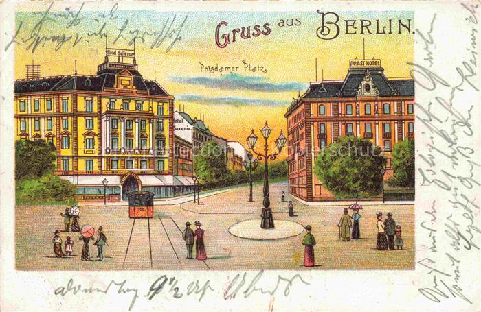BERLIN  CITY Potsdamer Platz Hotel Litho