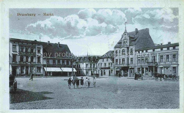 Dramburg Pommern Drawsko Pomorskie PL Markt
