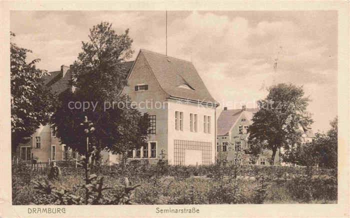 Dramburg Pommern Drawsko Pomorskie PL Seminarstrasse