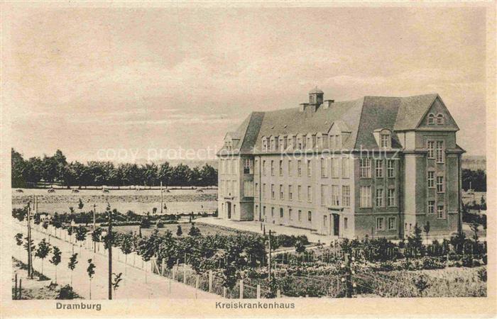 Dramburg Pommern Drawsko Pomorskie PL Kreiskrankenhaus