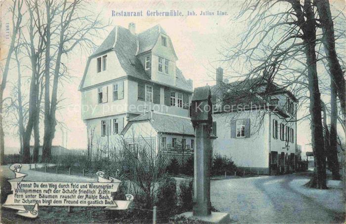 FRANKFURT AM MAIN Restaurant Gerbermuehle