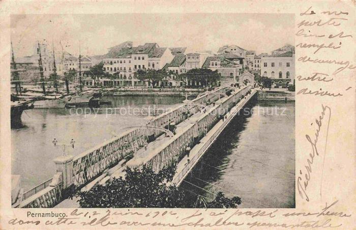 Pernambuco Recife Brazil Bruecke