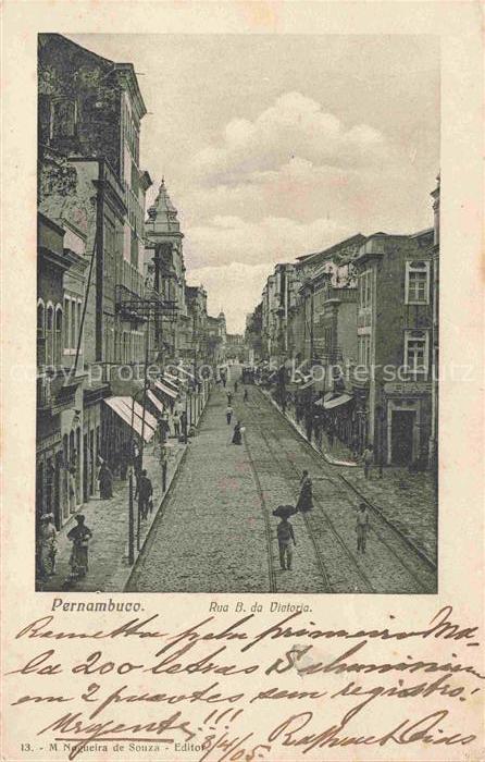 Pernambuco Recife Brazil Rua B. da Victoria
