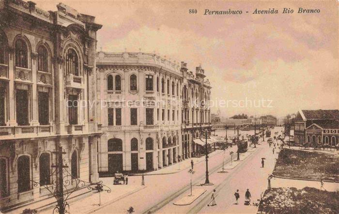 Pernambuco Recife Brazil Avenida Rio Branco