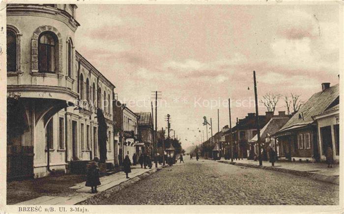 Brzesc Kujawski Brest WLOCLAWEK Leslau PL Ulica 3-Maja