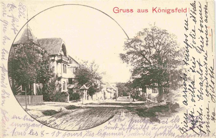 Koenigsfeld  Baden Schwarzwald BW Hauptstrasse