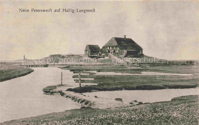 Hallig Langeness Neue Peterswerft