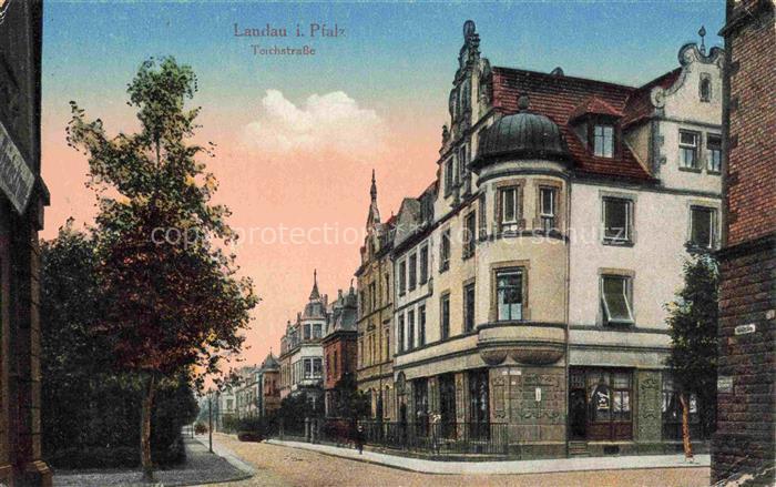 LANDAU  PFALZ Teichstrasse