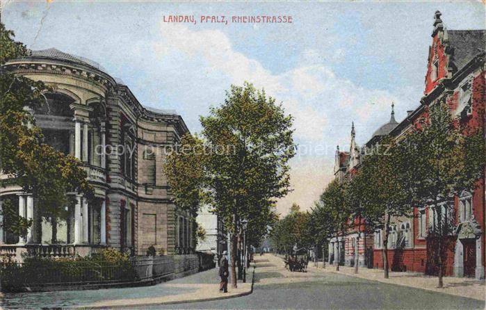 LANDAU  PFALZ Rheinstrasse