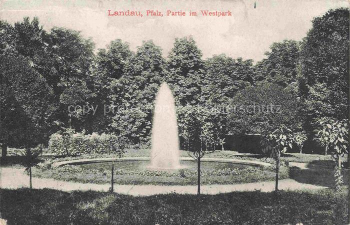 LANDAU  PFALZ Pfalz Partie im Westpark