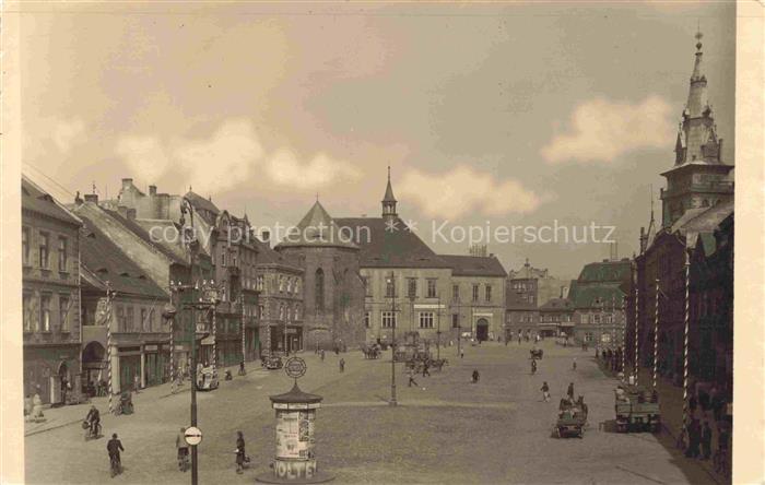 CHOMUTOV Komotau CZ Dorfplatz