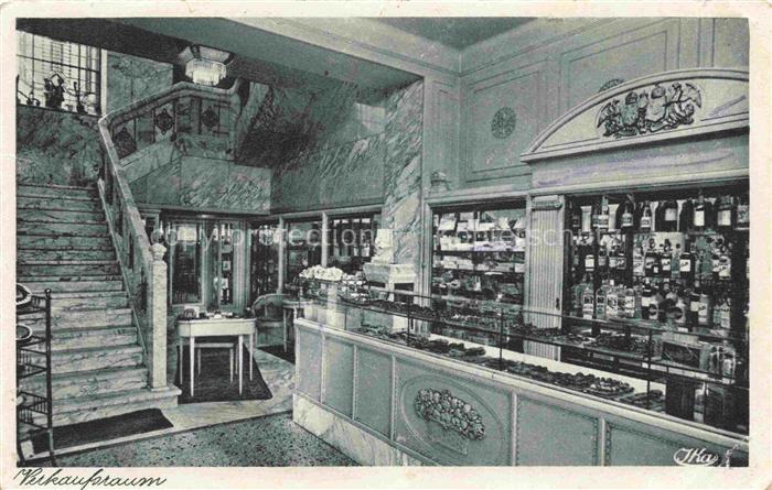 AACHEN NRW Cafe Konditorei Reul Lauffs Verkaufsraum