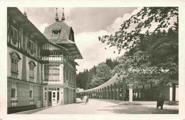 Lazne Luhacovice Bad Luhatschowitz CZ Jurkovicuv dum a kolonada