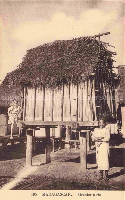 Madagaskar Madagascar Grenier a riz