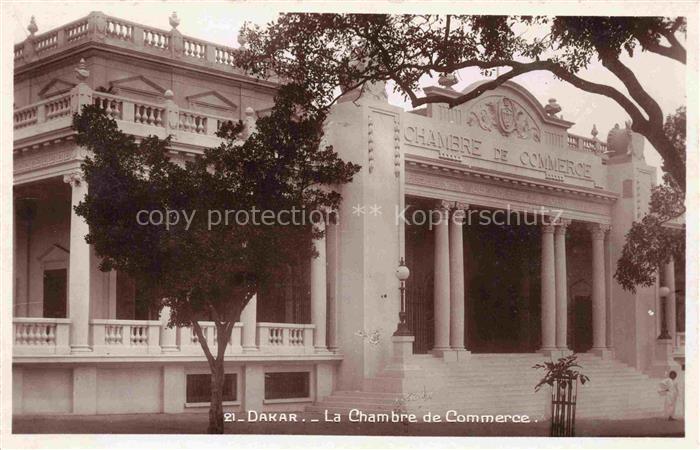 DAKAR Senegal La Chambre de Commerce