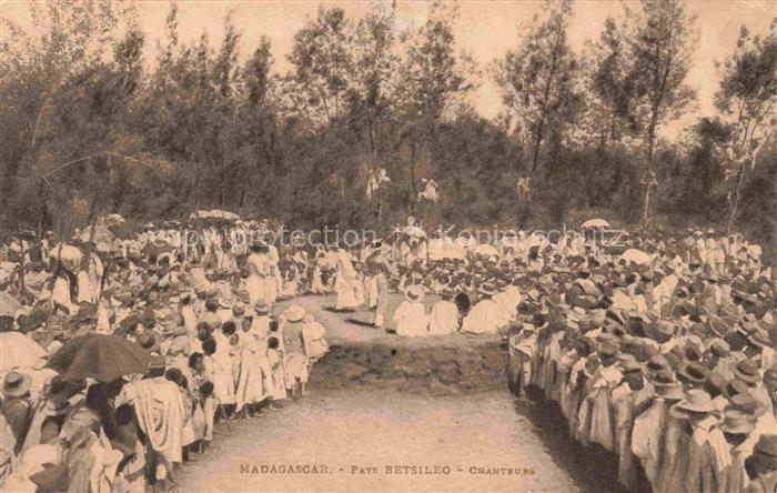 Madagascar Madagaskar Pays Betsileo Chanteurs