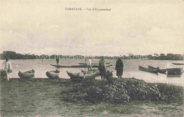 Tamatave Madagascar Vue d'Ampantalana