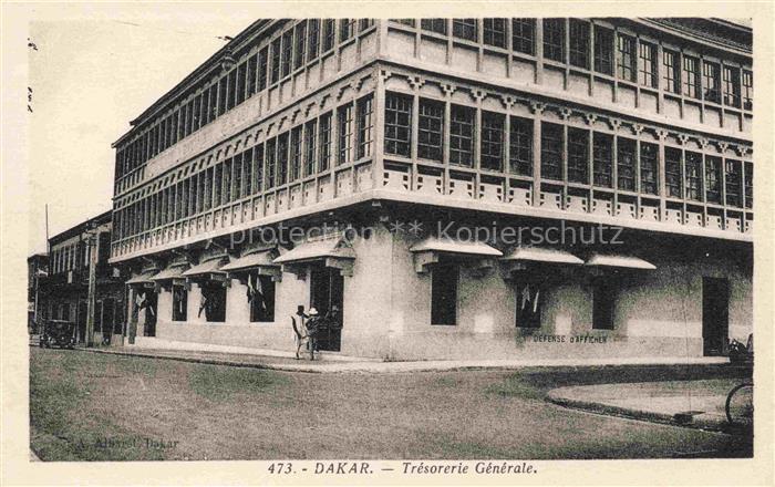 DAKAR Senegal Tresorerie Generale