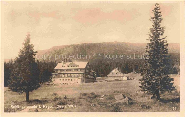 Riesengebirge Krkonose Karkonosze Schlingenbaude